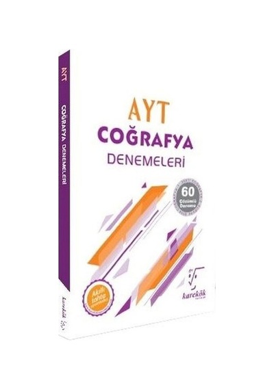 Ayt Coğrafya Denemeleri Karekök Yayınları N11.11161