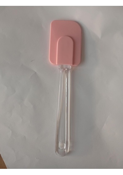 Ayrex Mutfak Kullanımı İçin Şeffaf Saplı Askılı Silikon Silikon Spatula, Mutfak Kullanımı İçin Şeffaf Sapl Diğer