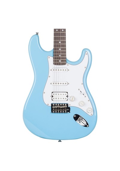 Kozmos Kst-Bswhss-Grwn-Dbl Hss Elektro Gitar+Kılıf+Askı+Ara Kablo