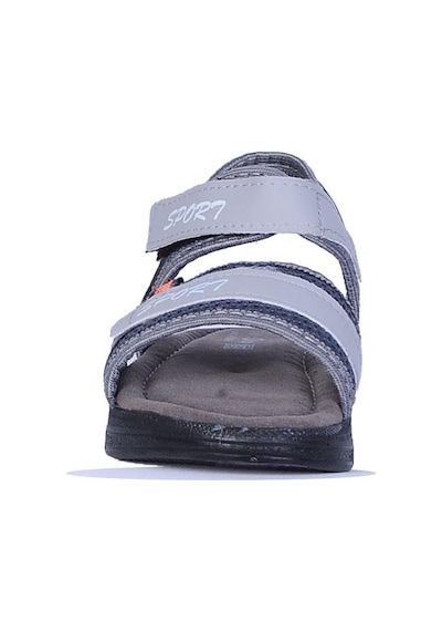 Skuaiter Skuaıter Plv-6135 Cırtlı Yazlık Erkek Çocuk Sandalet Gri
