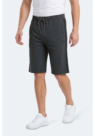Slazenger Neyra Erkek Kapri Koyu Gri Şort