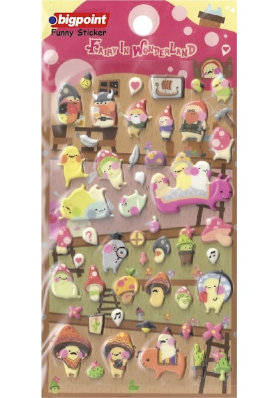 Bigpoint Sticker Harika Periler X 15 Adet