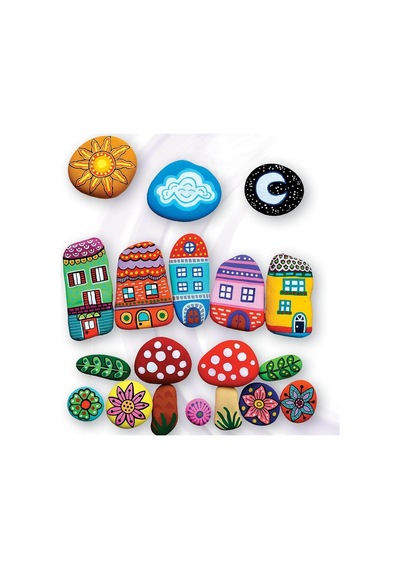 Mortoys. Taş Boyama Seti. Xl. Plus. Stone Painting. Hobi Boyama