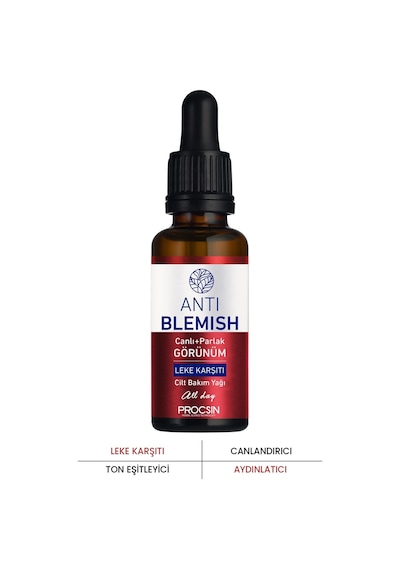 Procsın Blemish Leke Karşıtı Cilt Bakım Yağı  20 ML