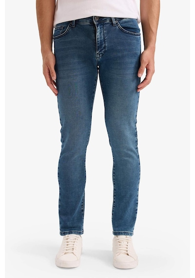 Defacto Pedro Slim Fit Dar Kalıp Normal Bel Dar Paça Jean Pantolon G3245ax25aunm34 Mavi-nm34 Defacto Pedro Slim Fit Dar Kalıp Normal Bel Dar Paça Jean Pantolon G3245ax25aunm34 Mavi-nm34