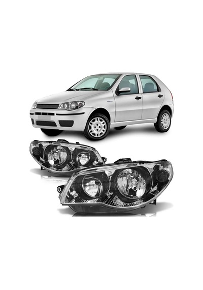 Fiat Palio Sole Sağ Sol Ön Far Lambası Takımı 2009-2011 Manuel