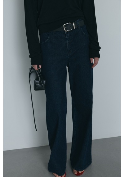 Suud Collection Mavi 88 Wide Leg Jean