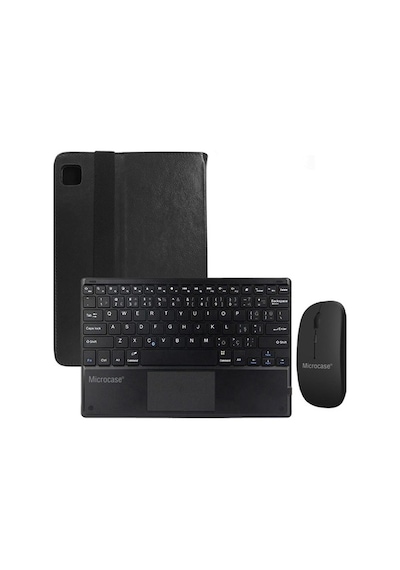 Huawei Uyumlu Matepad Pro 12.6 Bt Mouse&Touchpad Klavyeli Kılıf - Bkk15