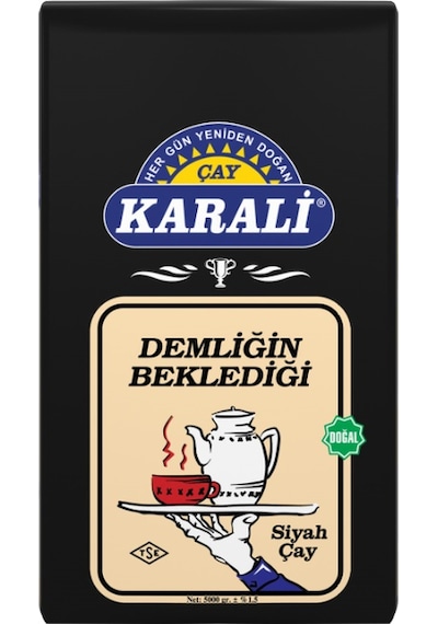 Karali Demliğin Beklediği Siyah Dökme Çay 5 KG