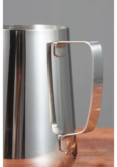 304 Çelik 500 Ml Kahve Süt Köpürtme Potu Sütlük Pitcher
