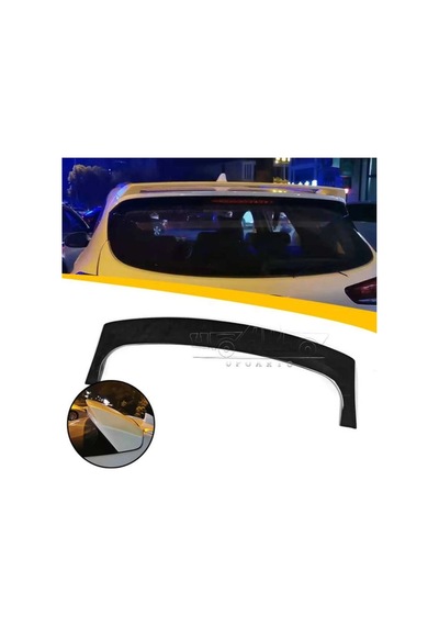 Hyundai Tucson 2015-2018 Boyalı Spoiler İthal Abs Plastik Pianoblack