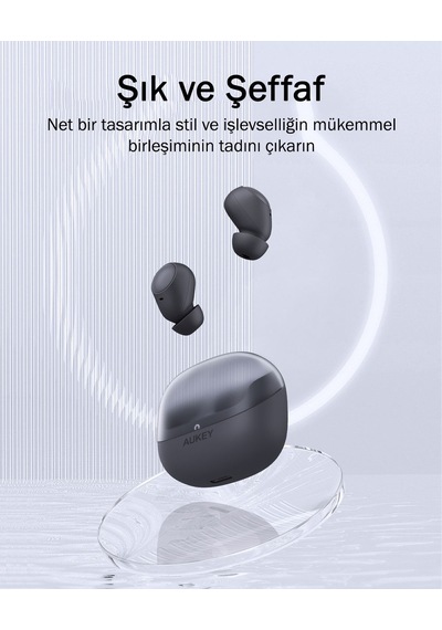 Aukey Ep-m3a-gy Kablosuz Kulak İçi Kulaklık - Gri