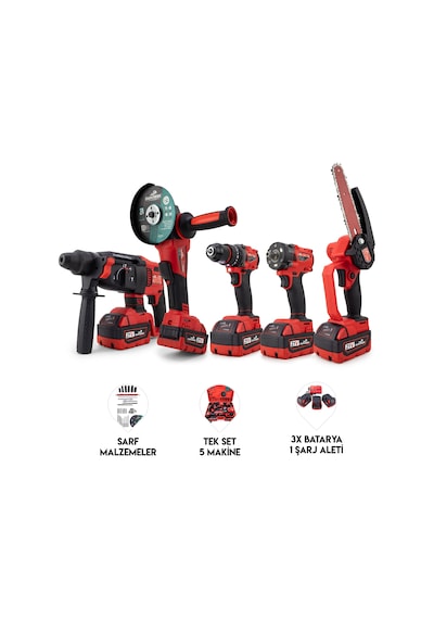 Dawreek MW350R 10 MM 5'li Set