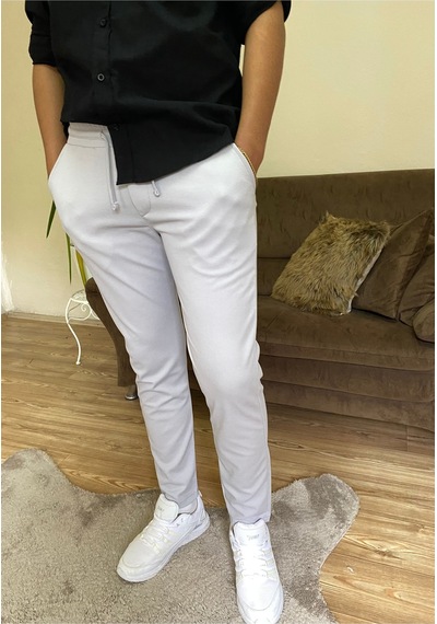 Tuba Toptaş Jogger Pantolon Gri