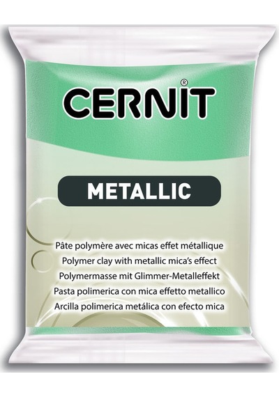Cernit Metallic Polimer Kil 054 Turquoıse Gold
