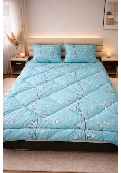 Papatya Wellsoft 195x215 Cm Çift Kişilik Yorgan Takımı Çok Renkli