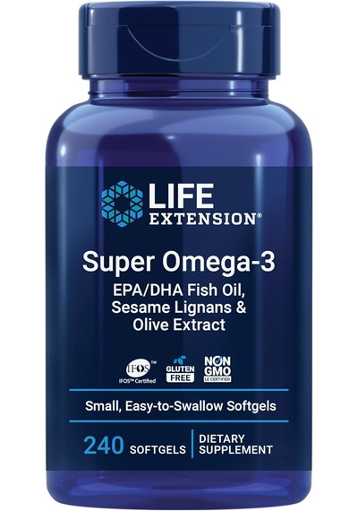 Life Extension Super Omega-3 240 Softgels Usa Menşeii Orijinal Dmmedicineden