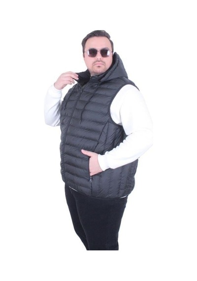 Starbattal Erkek Büyük Beden Yelek Mg 2510 Sıyah Siyah