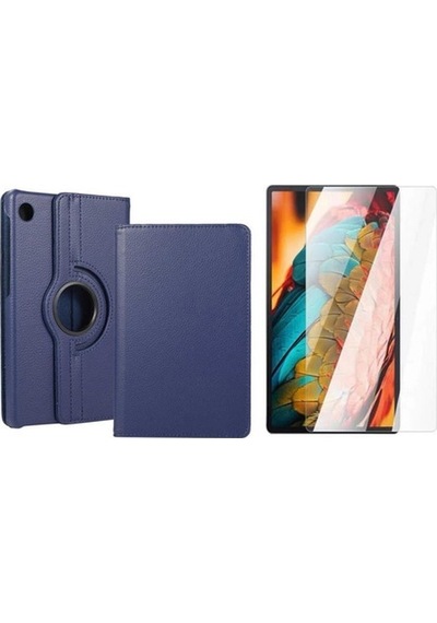Galaxy Uyumlu Tab A8 2021 Sm-X200 10.5" 360 Dönebilen Standlı Kapaklı Kı (529706927)
