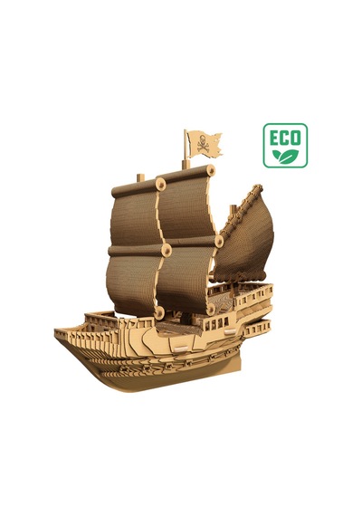 Cartonic 3d Puzzle - Pırate Shıp