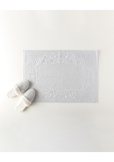 Madame Coco Norice %100 Pamuk Ayak Havlusu - Gri - 50x70 Cm Gri