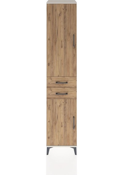 Hyperion Dolap 4 Raflı 2 Çekmeceli 2 Kapaklı 44x44x221 Aytaşı-çam Aytası