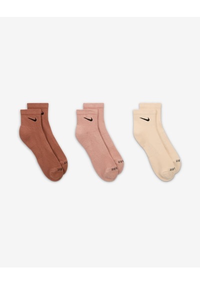 Nike Everyday Plus Destekli Antrenman Bilek Çorapları 3 Çift Sx6890-968 Cok Renklı
