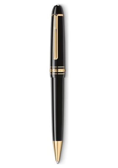 Montblanc Mb137533 Meisterstück Altın Kaplama Orta Boy Tükenmez Kalem Metalik