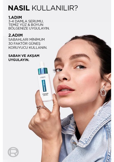 L'Oréal Paris Bright Reveal Koyu Leke Karşıtı Serum 30 ML + Revitalift Filler Dolgunlaştırıcı Tonik 200 ML
