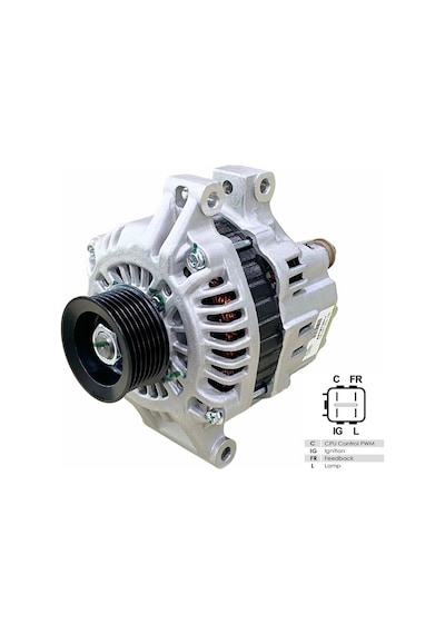 12v Alternatör Dinamo Mıtsubıshı Tipi 70 A C-ıg-fr-l 4 Fiş Honda Cr-v Iı/fr-v/stream