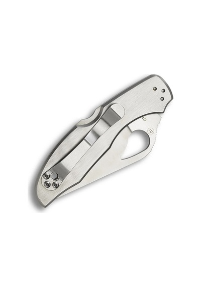 Spyderco Byrd Meadowlark 2 Stainless Plainedge Kamp Çakı Gümüş