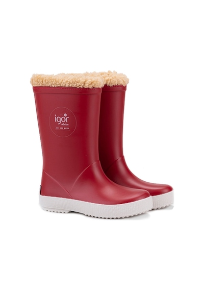 İgor Splash Nautico Unisex Çocuk Çizme W10207 Kırmızı