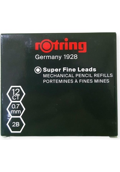 Rotring 0.7 Mm 2b Super Polymer Kalem Ucu 12'li Paket