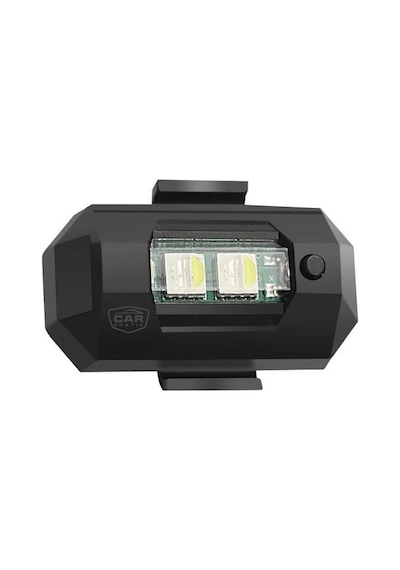 Space24 Sp103 Şarjlı 7 Renkli Led Flaşör Siyah