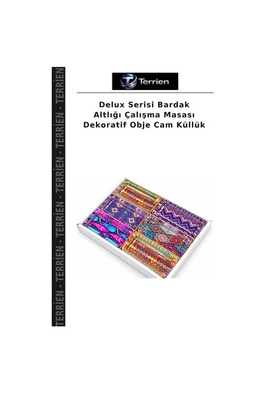Delux Serisi Bardak Altlığı Çalışma Masası Dekoratif Obje Cam Küllük