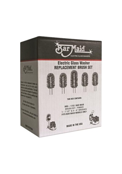 Maid Brs-1722 Fırça Seti - Elektrikli Cam Yedek Fırça