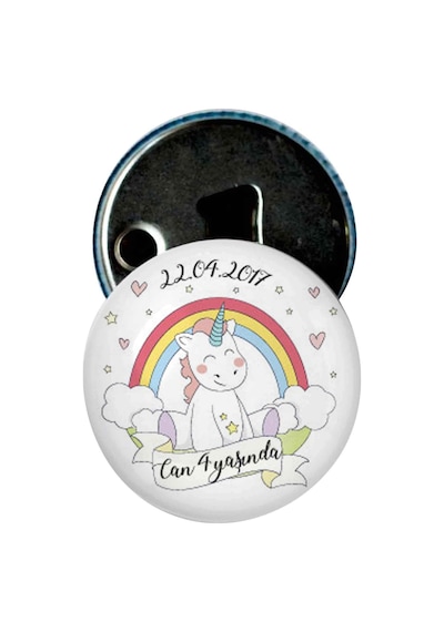 Famous Bebek Şekeri Magnet Bebek Mevlüt Hediyelik Isimli Kapak Açacak  (434856046)