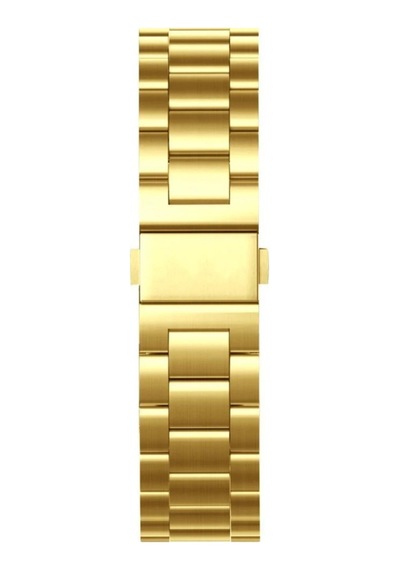 Cosmotex Newface Apple Watch Uyumlu  42mm Metal Baklalı Kordon - Gold