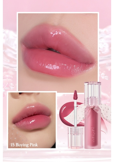 Peripera Doğal Tonlarda Uzun Süre Kalıcı Işıltılı Tint Perıpera Water Bare Tint 15 Buying Pink