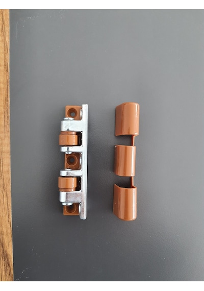 90 Mm Kahverengi Quick Çelik Pvc Kapı Menteşesi 10 Adet