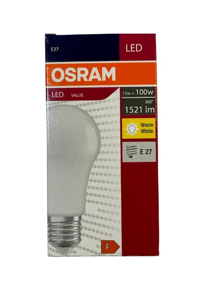 Osram Led Ampul, E27 Duy, 13w 100w , 2700k Sarı Işık, Enerji Tasarruflu, 2 Adet Diğer