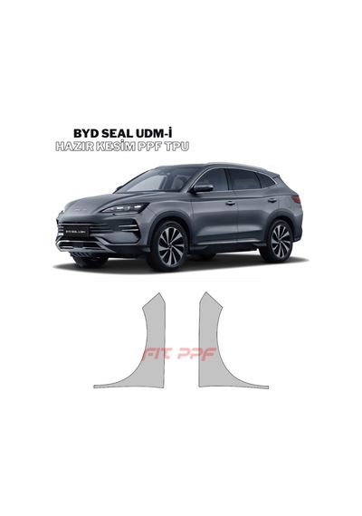 Byd Seal U Dm-i Hazır Kesim, 210 Mikron Premium Tpu Ppf Film-ön Çamurluklar