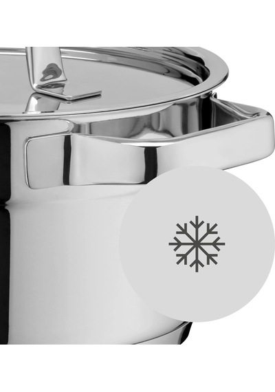 Compact Cuisine 5 Parça Tencere Seti, İndüksiyon Uyumlu, Cam Kapaklı, Cromargan Yüksek Kaliteli Parlak Paslanmaz Çelik, Kaplamasız, İç Ölçü Skalalı Çok Renkli Compact Cuisine 5 Parça Tencere Seti, İndüksiyon Uyumlu, Cam Kapaklı, Cromargan Yüksek Kaliteli Parlak Paslanmaz Çelik, Kaplamasız, İç Ölçü Skalalı Çok Renkli
