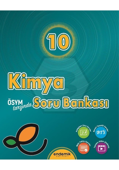 Endemik 2026 10. Sınıf Kimya Soru Bankası Güncel Müfredat