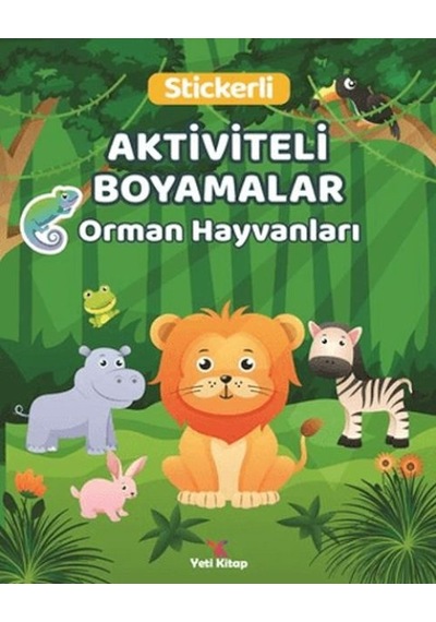Orman Hayvanları Aktiviteli Boyamalar - Zmff-722766