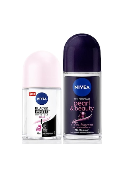 Kadın Roll-on Deodorant Pearl&beauty 50ml Ve Mini Roll-on & 25ml, Bakımlı Koltuk Altı