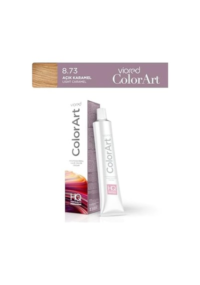 Profesyonel Tüp Saç Boyası 60 Ml 8.73 Açık Karamel