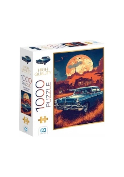 Puzzle Klasik Araba 1000 Parça