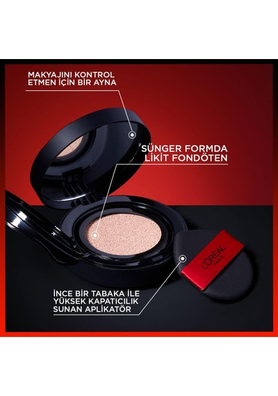 L'oréal Paris Infaillible Freshwear Cushion Fondöten - N 50 Çok Renkli