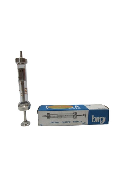 Birgi Paslanmaz Çelik Cam Şırınga 2 ML
